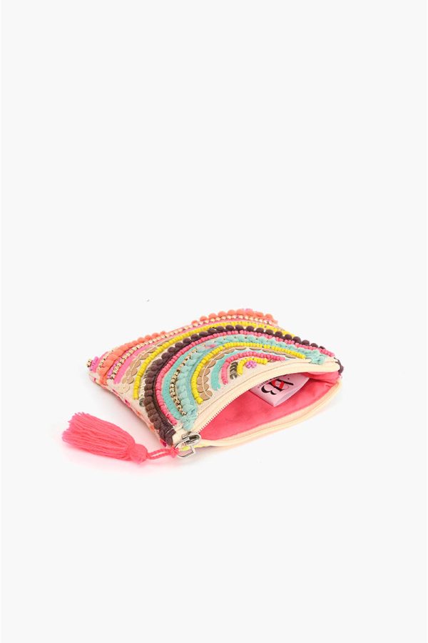 The Perfect Embellished Mini Purse in Rad Rainbow - Image 3
