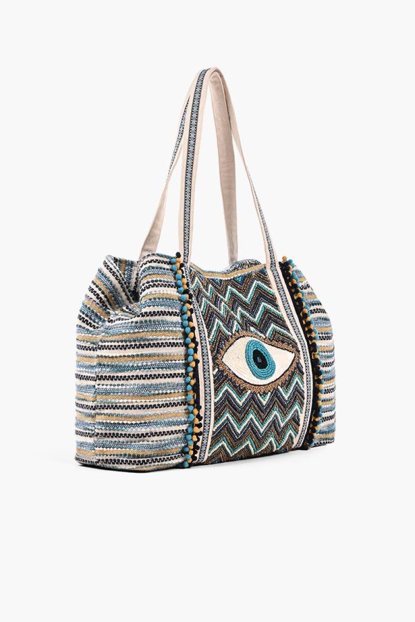 Grecian Nights Evil Eye Tote - Image 3