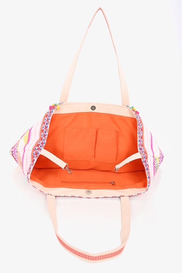 Isabella Embellished Hand Beaded Tote - Image 5