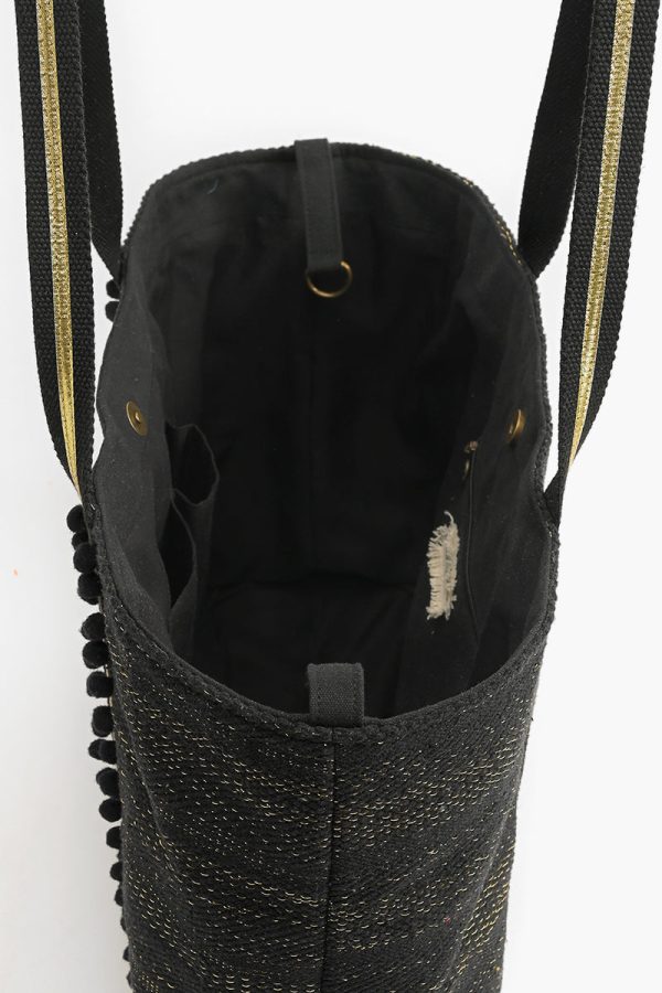 Bee Glam Hand Beaded Bee Tote - Image 5