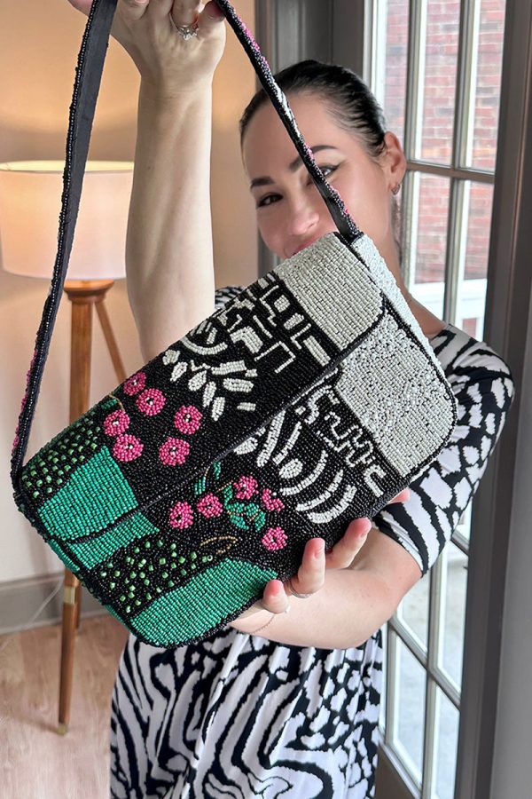 Enchanted Beaded Shoulder Bag - Image 3