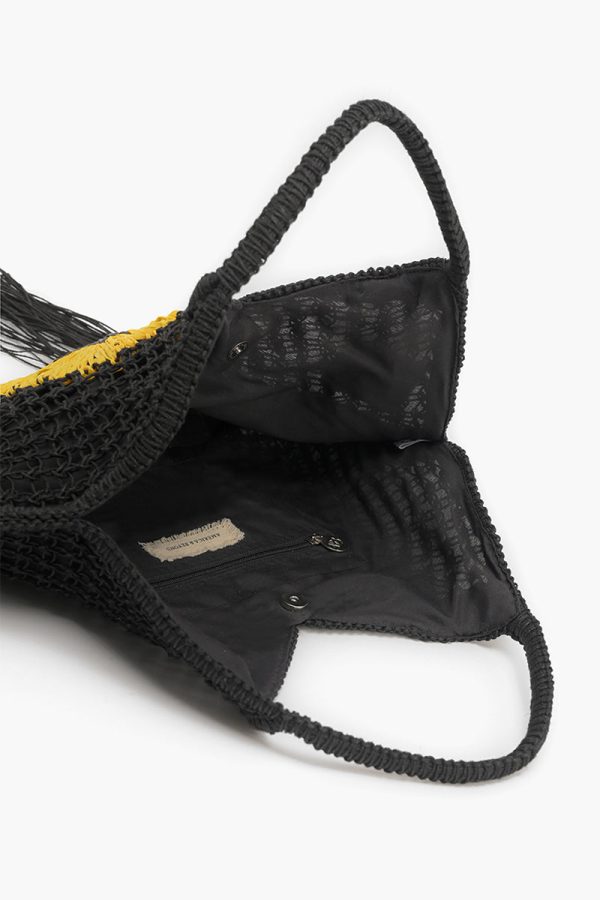 Sunflower Macrame Tote - Image 4