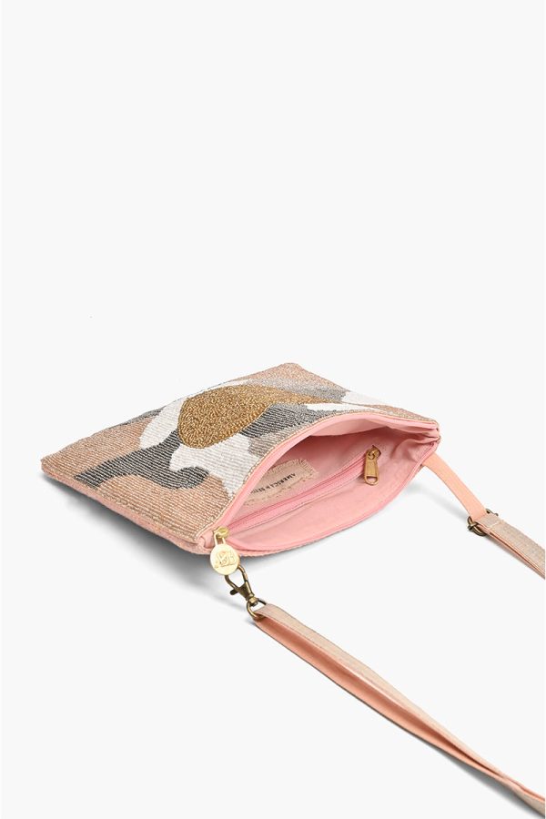 Camo Heart Top Zip Clutch - Image 5