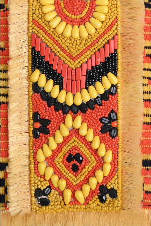 Southwest Rising  Sun Beaded Shoulder Bag - Image 2