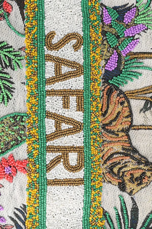 African Safari Embellished Mini Tote - Image 2