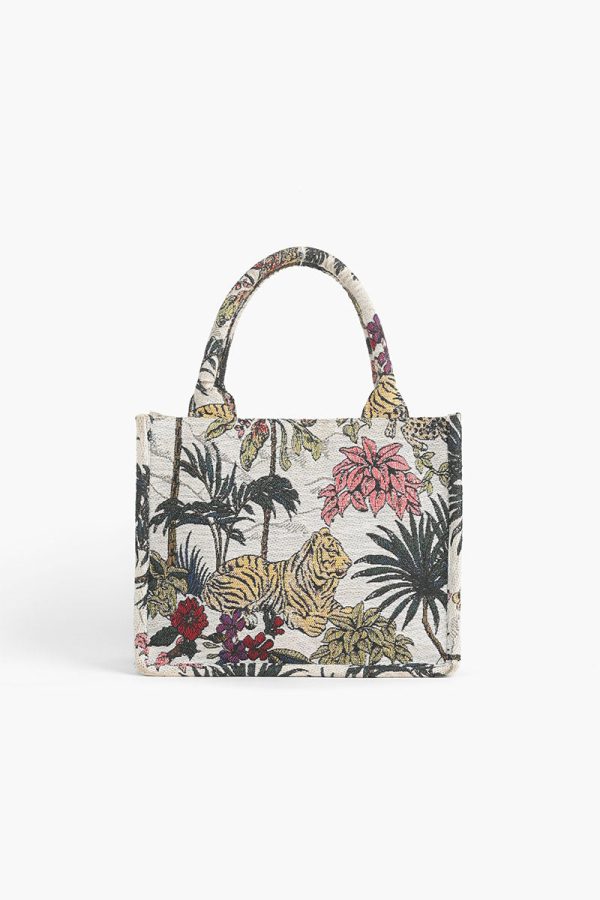 African Safari Embellished Mini Tote - Image 5