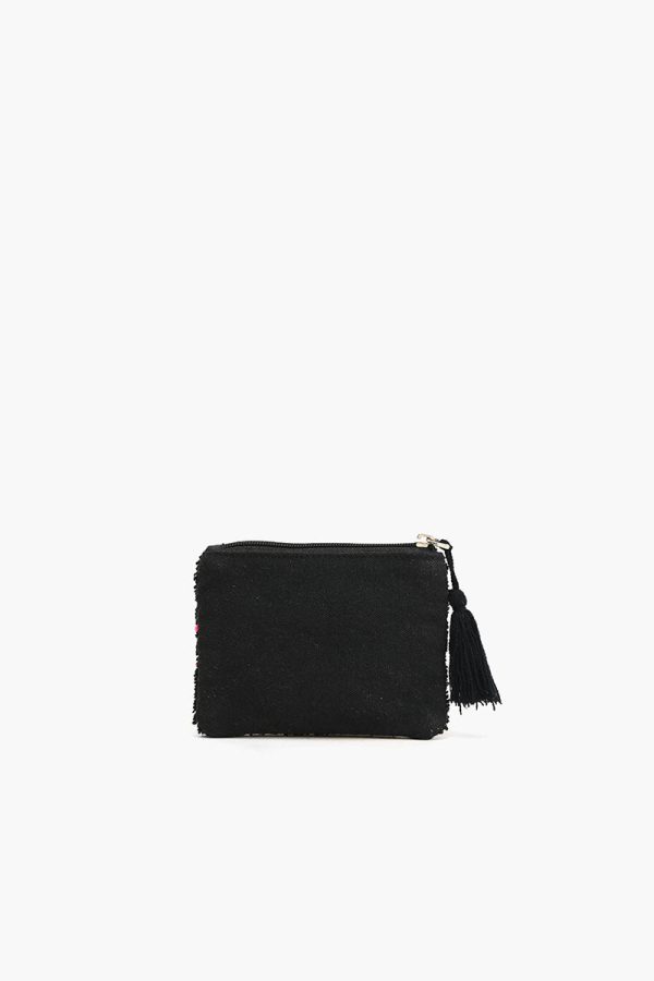 Blazing Black evil eye coin pouch - Image 2
