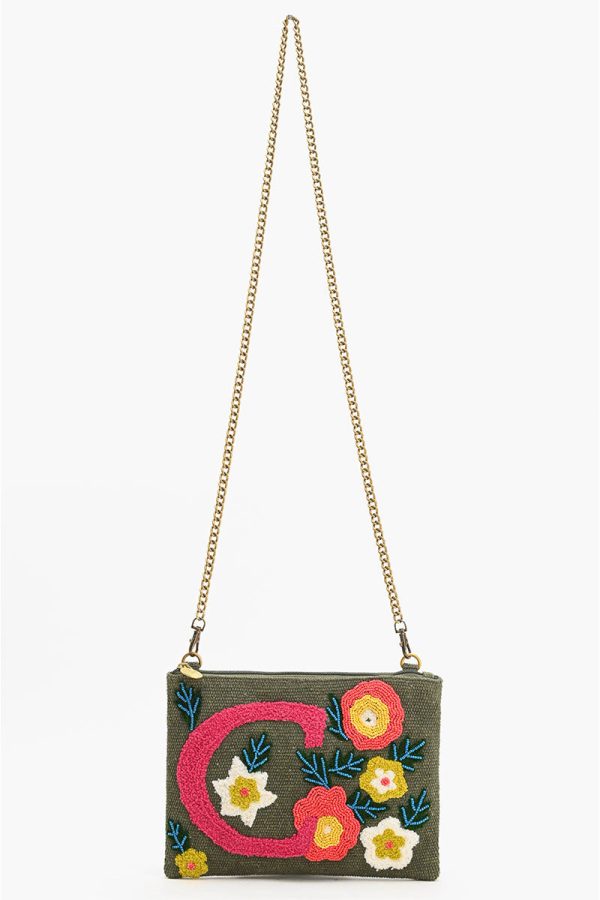 C Floral Crossbody Bag - Image 2