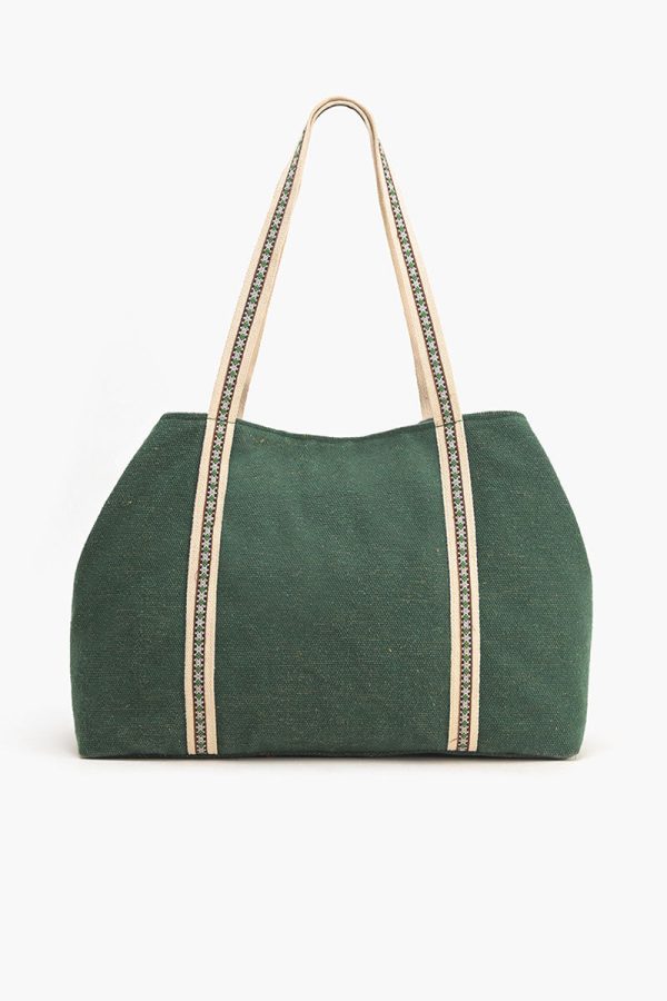 Evergreen Floral Tote - Image 4