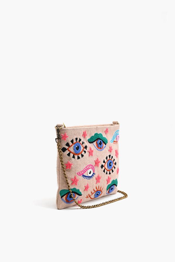 Mystic Gaze Pink Clutch - Image 3