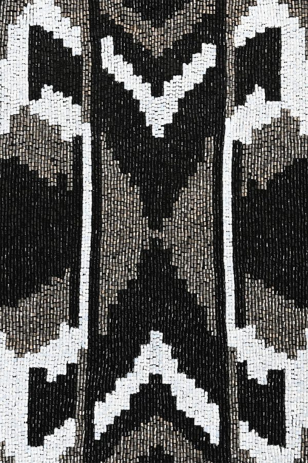 Ikat Noir Elegance Tote - Image 2