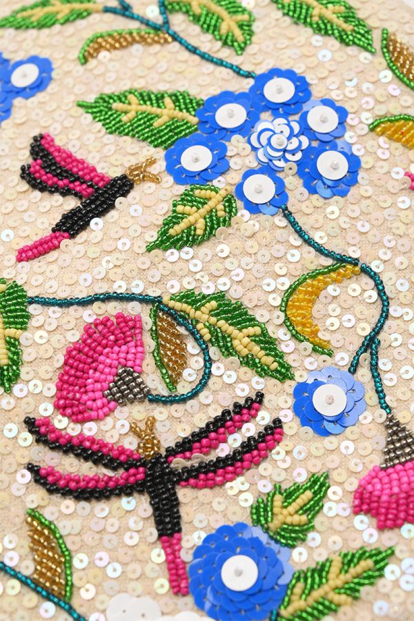 Dragonfly Dreams Kashmiri Flap Clutch - Image 2