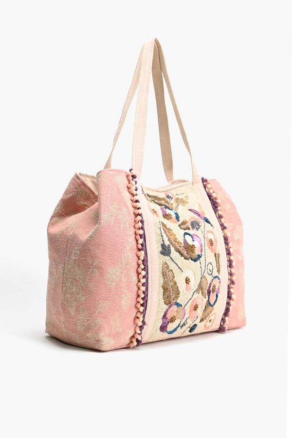 Pansy Chocolate Petal Paradise Tote - Image 3