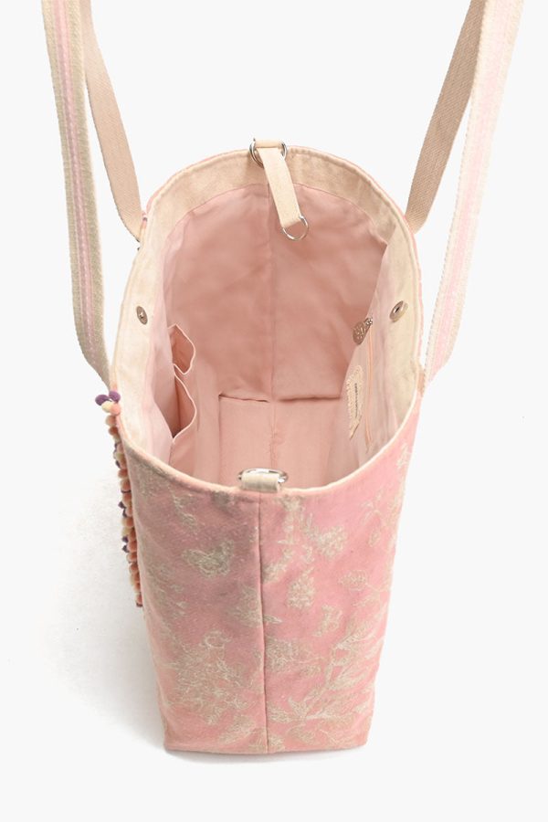 Pansy Chocolate Petal Paradise Tote - Image 5