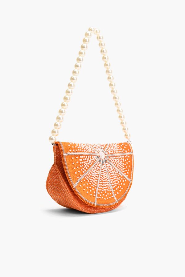 Citrus Couture Embellished Shoulder Bag - Image 3