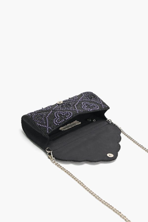 Starlight Embellished evening Clutch - Image 6