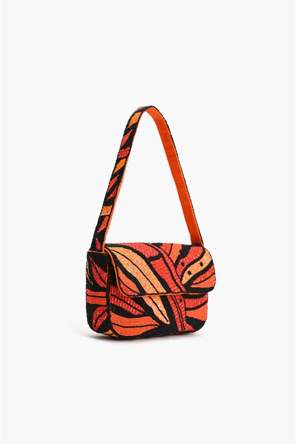 Orange Petal Canopy Shoulder Bag - Image 3