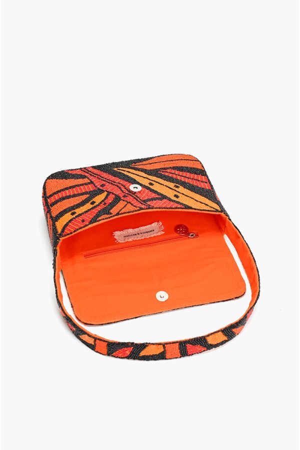 Orange Petal Canopy Shoulder Bag - Image 5