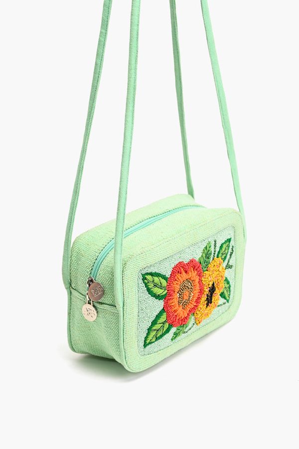 Tranquil Twinflower Crossbody Bag - Image 3