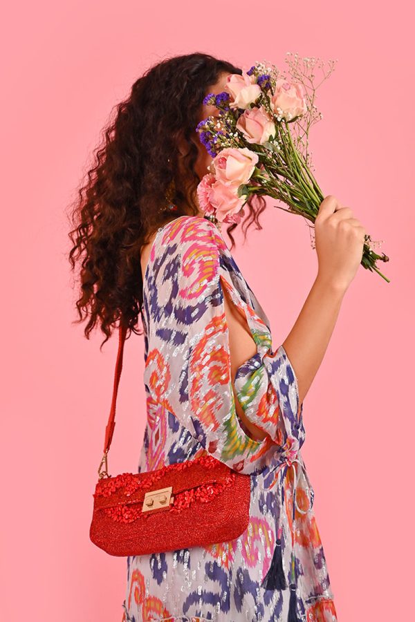 Omnia Beaded Shoulder Bag - Image 6