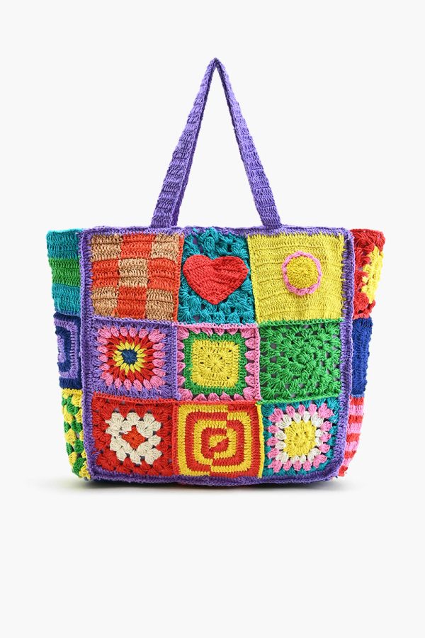 Fun Crochet Pop Culture Tote - Image 4