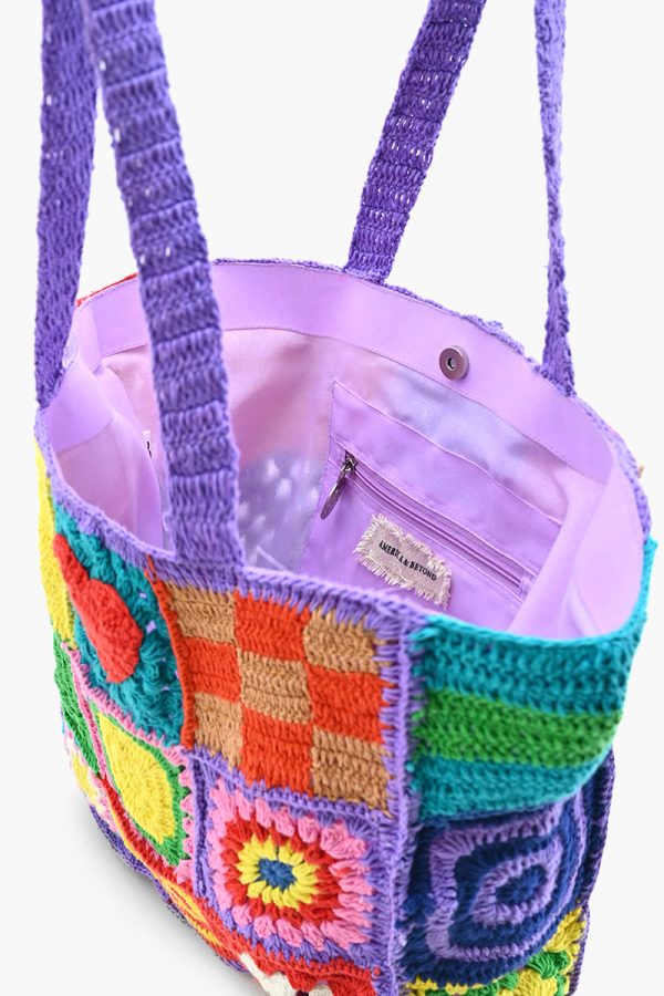 Fun Crochet Pop Culture Tote - Image 6