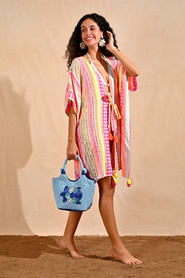 Turti Embellished Handheld Bag - Image 6