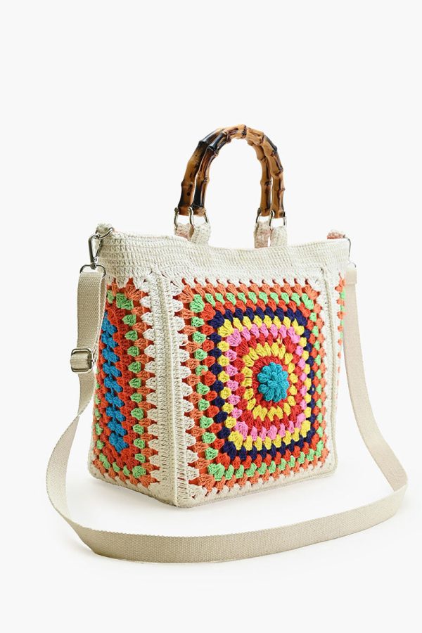 Morning White Handmade Crochet Bags - Sustainable Fashion - Image 3