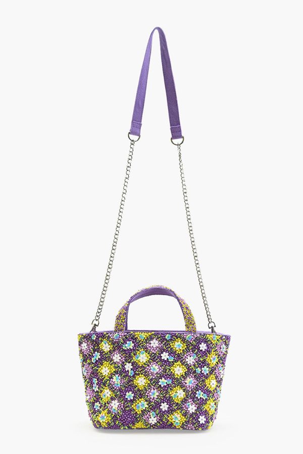 Coral Crested Midi Tote - Image 6