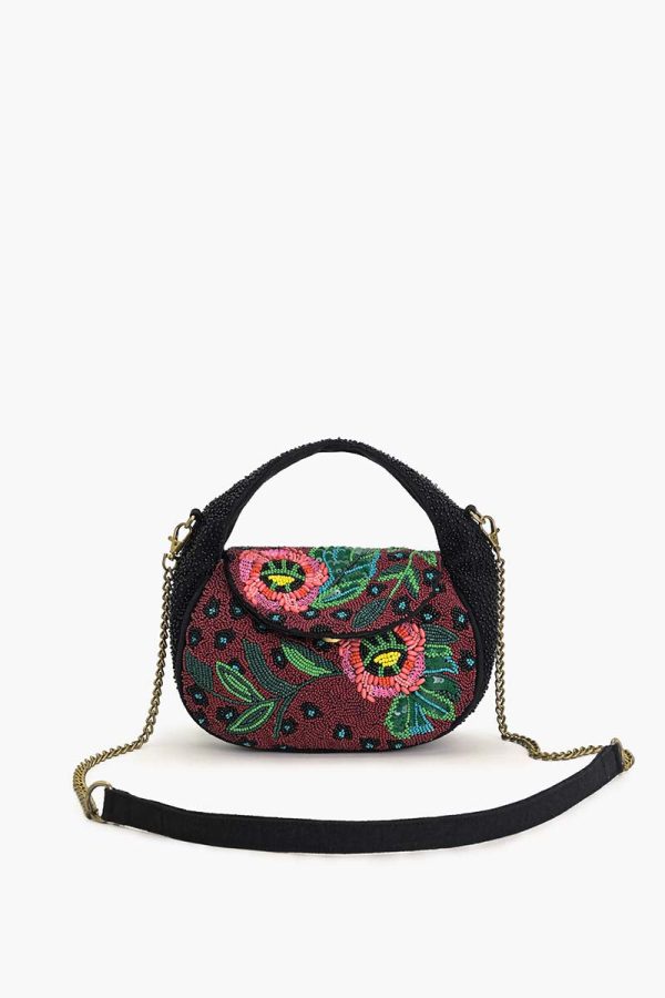 Twilight Vine Beaded Satchel - Image 3