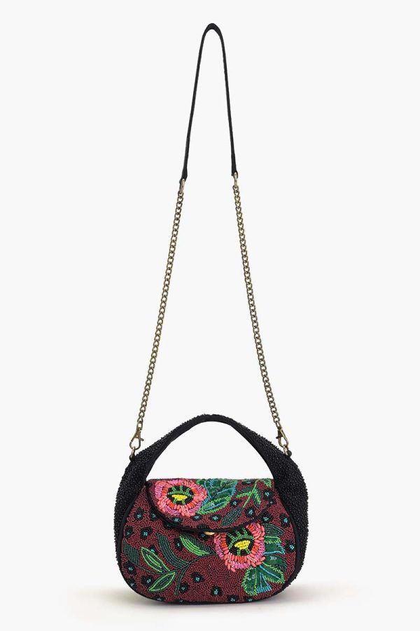 Twilight Vine Beaded Satchel - Image 4