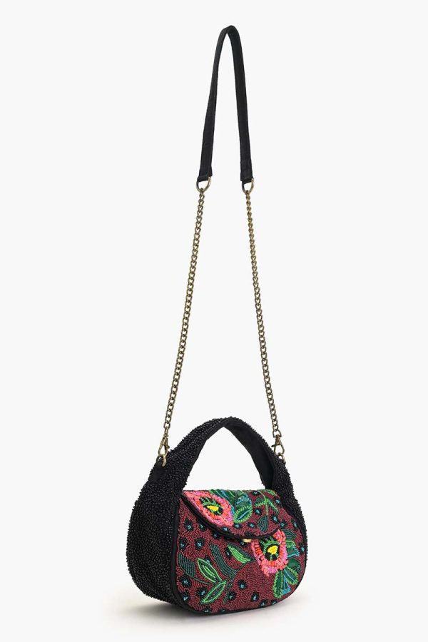Twilight Vine Beaded Satchel - Image 5