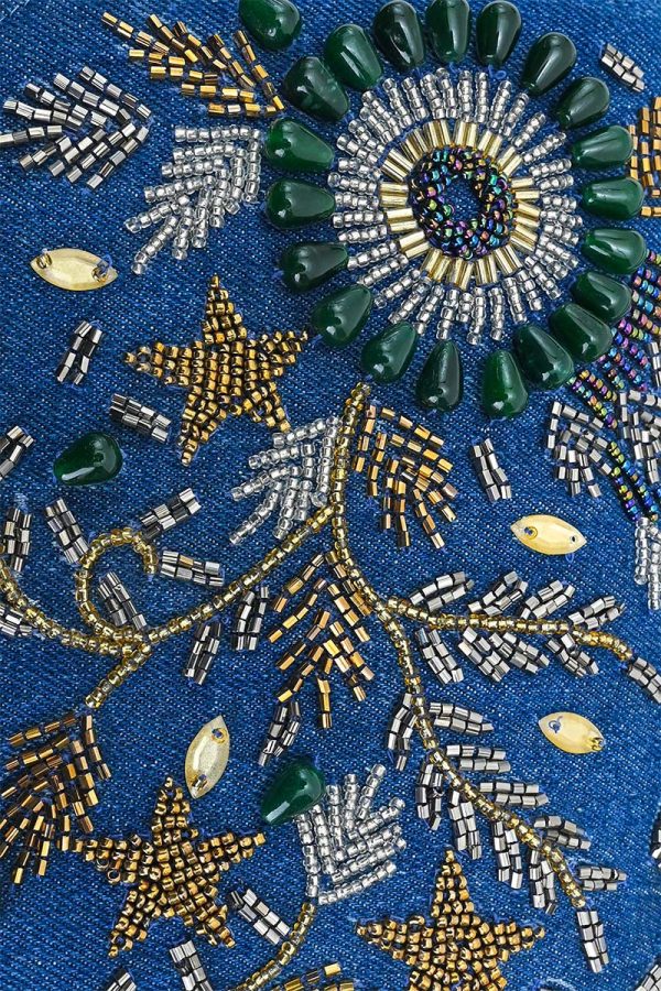 Opal Glitz Embellished Shoulder Bag - Image 2