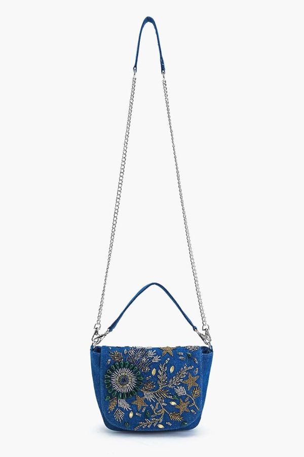 Opal Glitz Embellished Shoulder Bag - Image 3