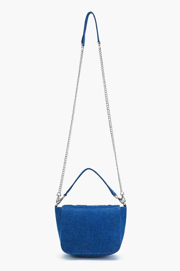 Opal Glitz Embellished Shoulder Bag - Image 5