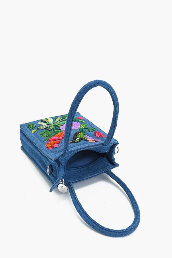 Whispering Gardens Embellished Tote - Image 6
