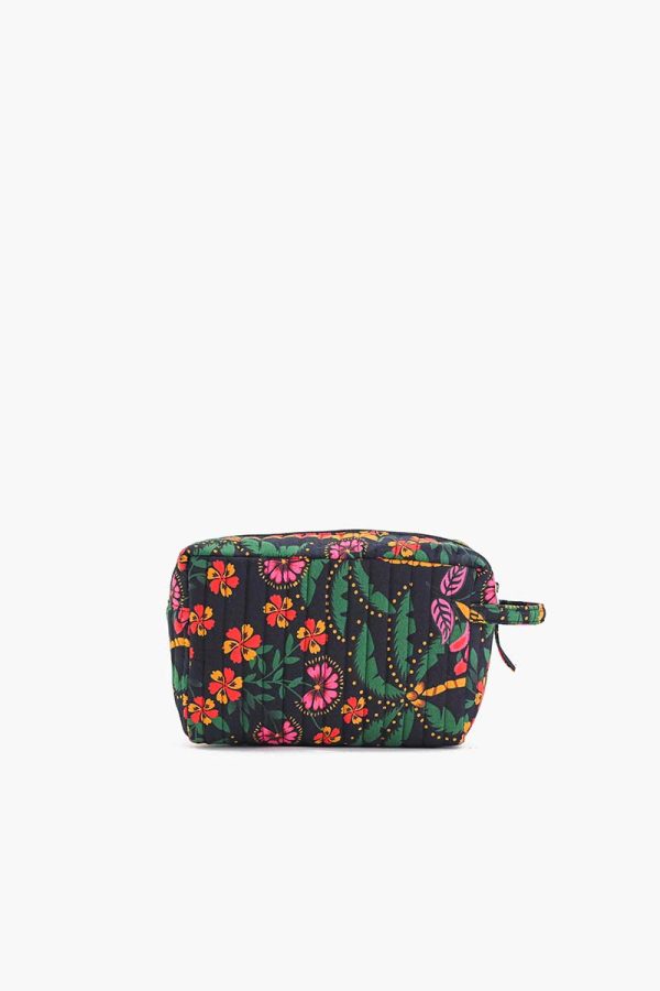 Black Multi Floret Toiletry Bag - Image 3