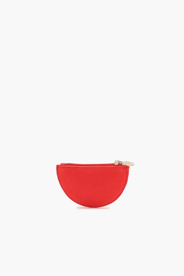 Citrus Splash Beaded Pouch - Red - Image 2