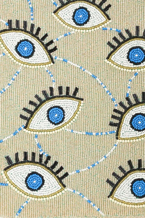 Celestial Evil Eye Embellished Shoulder Bag - Image 2