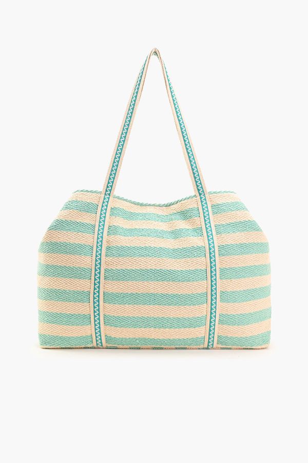 Palms Away Embellished Tote - Image 4