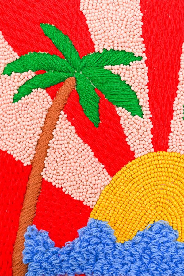 Tropic Like It's Hot Embellished Handbag - Image 2