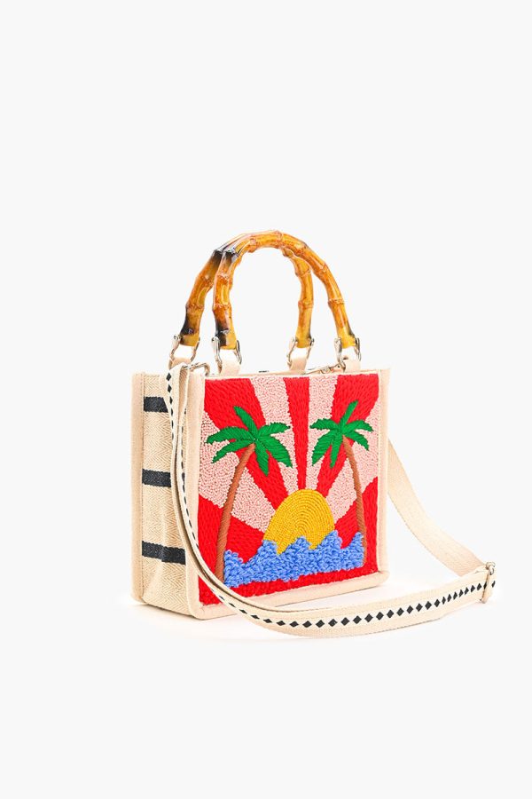 Tropic Like It's Hot Embellished Handbag - Image 3