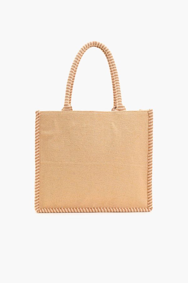 Palm Dunes Embellished Handbag - Image 4