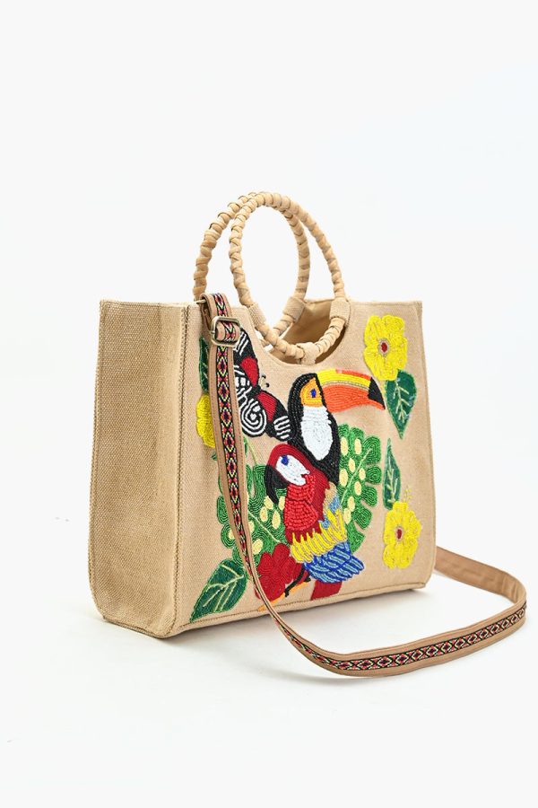 Toucan Macau Garden Tote - Image 3