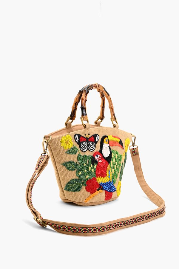 Toucan Macau Garden Mini Tote - Image 3
