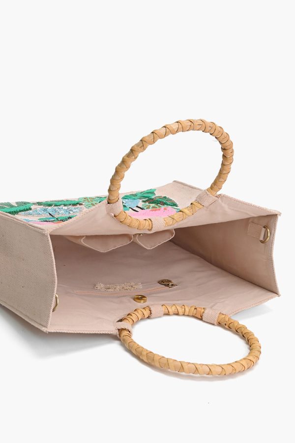 Tropical Pink Flamingo Tote - Image 6