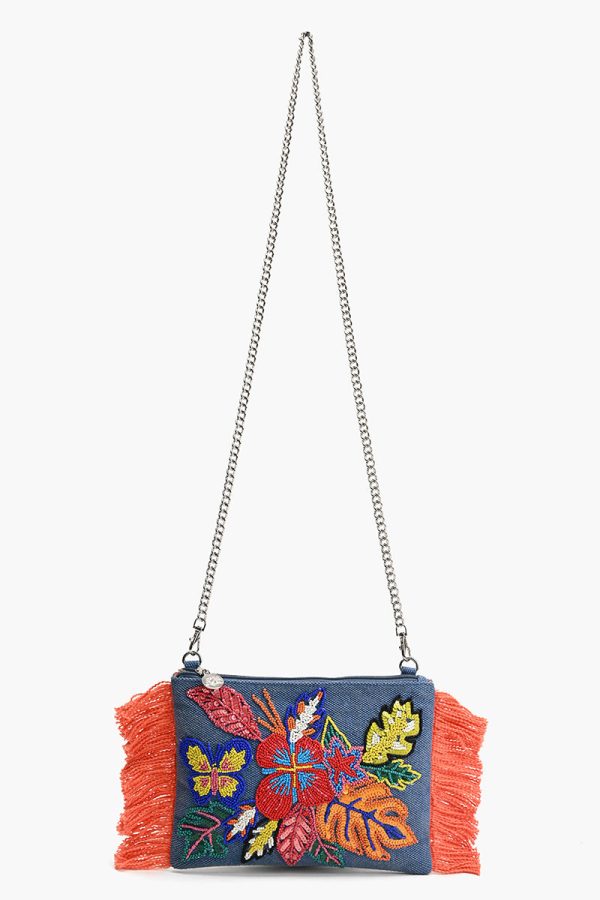 Rainbow Flutterby Foliage Clutch - Image 2