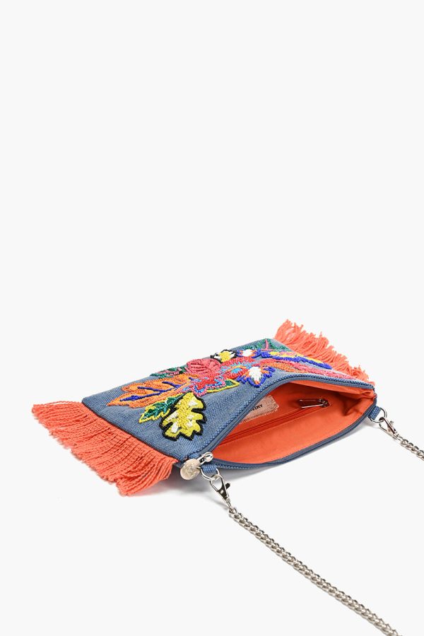 Rainbow Flutterby Foliage Clutch - Image 5