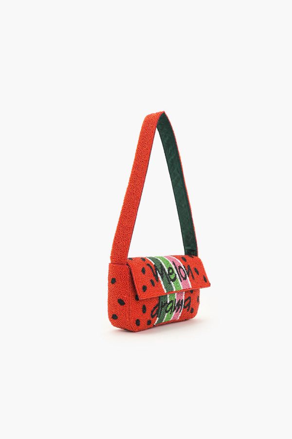 Melon Drama Beaded Mini Shoulder Bag - Image 2