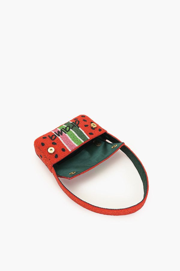 Melon Drama Beaded Mini Shoulder Bag - Image 4